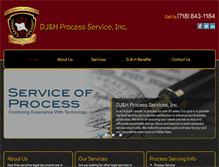 Tablet Screenshot of djhprocessservice.net